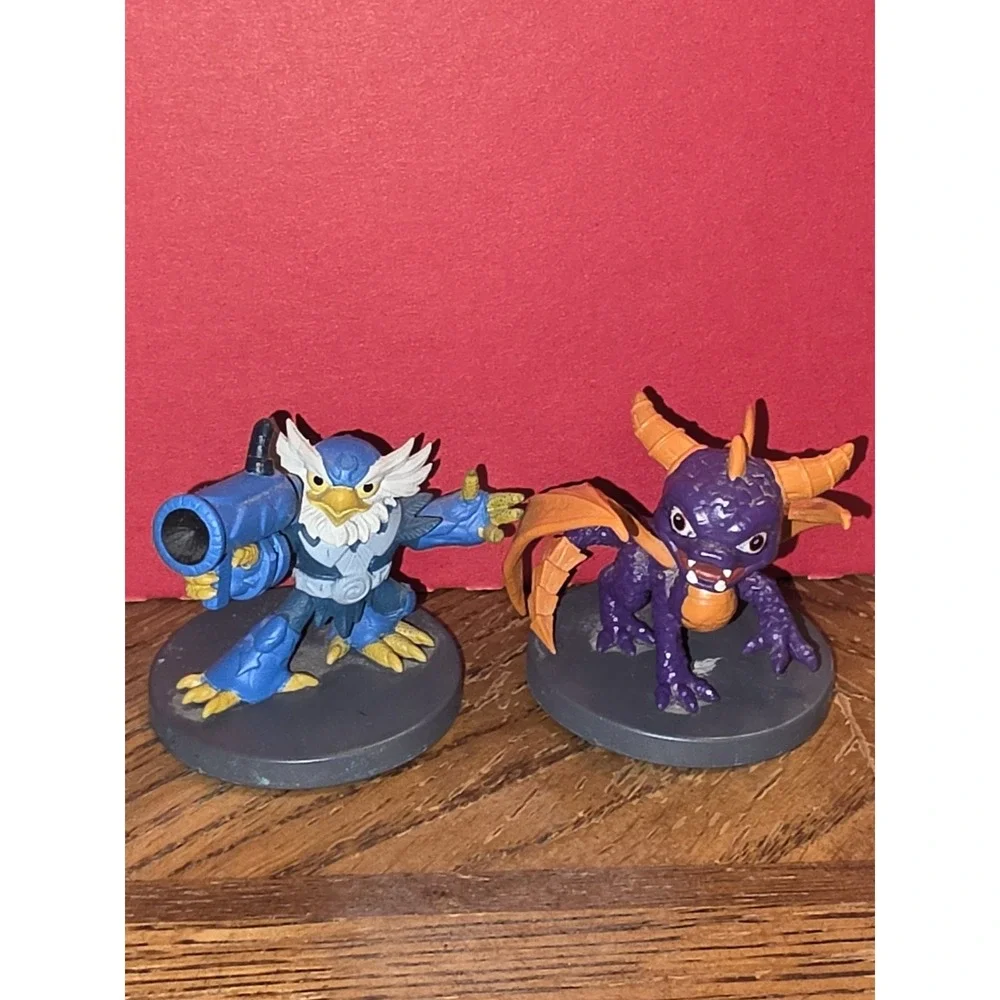 Skylanders Video Game Figures PARTIAL Spyro Dragon Bakery Crafts Cake Topper Toy
